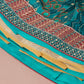 House of Panchhi Printed Embroidery Teal Georgette Sequin Lehenga Choli | Swadesiicart