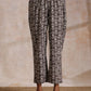 trueBrowns Clay Dabu Geometric Print Cotton Angrakha Kurta Pant Set | Swadesiicart
