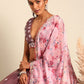 House of Panchhi Rose Gold Chinon Sequins Embroidery Lehenga Choli & Dupatta | Swadesiicart