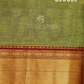 Kalanetha Green Leaf Coloured Pure Narayanpet Cotton Saree By Gayathri Reddy Designer Studio | Swadesiicart