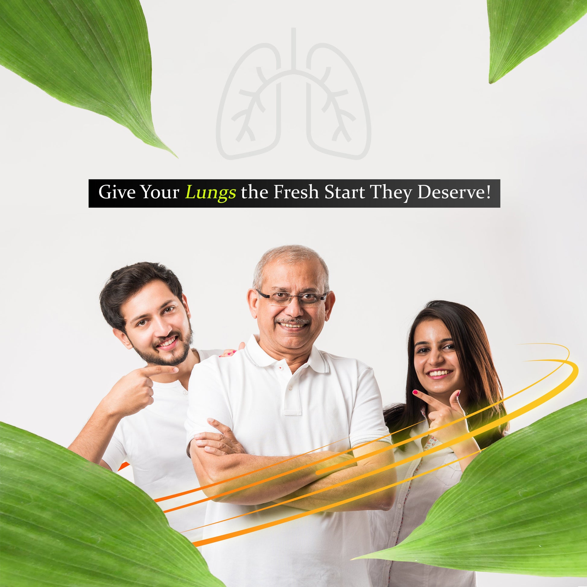 Health Veda Organics Lung Detox Veg Capsules - Swadesiicart