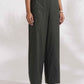 trueBrowns Off-White Cotton Stripe Jacket Top Co-ord Set - Swadesiicart