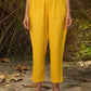 trueBrowns Mustard Cotton Co-ord Set - Swadesiicart
