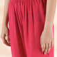 trueBrowns Carrot Viscose Dobby Flared Co-ord Set - Swadesiicart