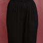 trueBrowns Black V Neck Kurta Co-ord Set - Swadesiicart