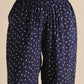 trueBrowns Blue Bandhani Silk Printed Boxy Fit Co-Ord Set - Swadesiicart