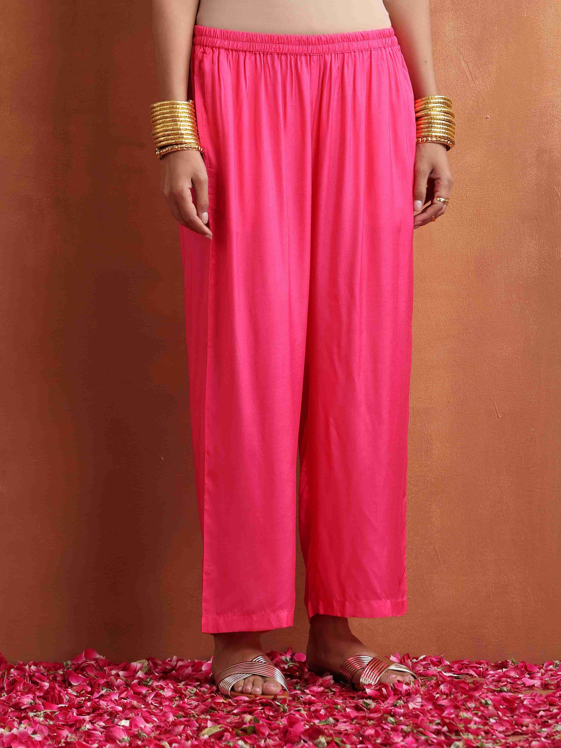 trueBrowns Orange Print Kurta Co-ord Set - Swadesiicart