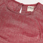 InWeave Women's Wine Lurex Short Pallazo Kurta Set - Swadesiicart