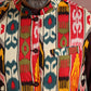 trueBrowns Men's Cola Ikat Print Cotton Reversible Nehru Jacket | Swadesiicart