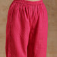 trueBrowns Pink Gold Cotton Short Co-Ord Set - Swadesiicart