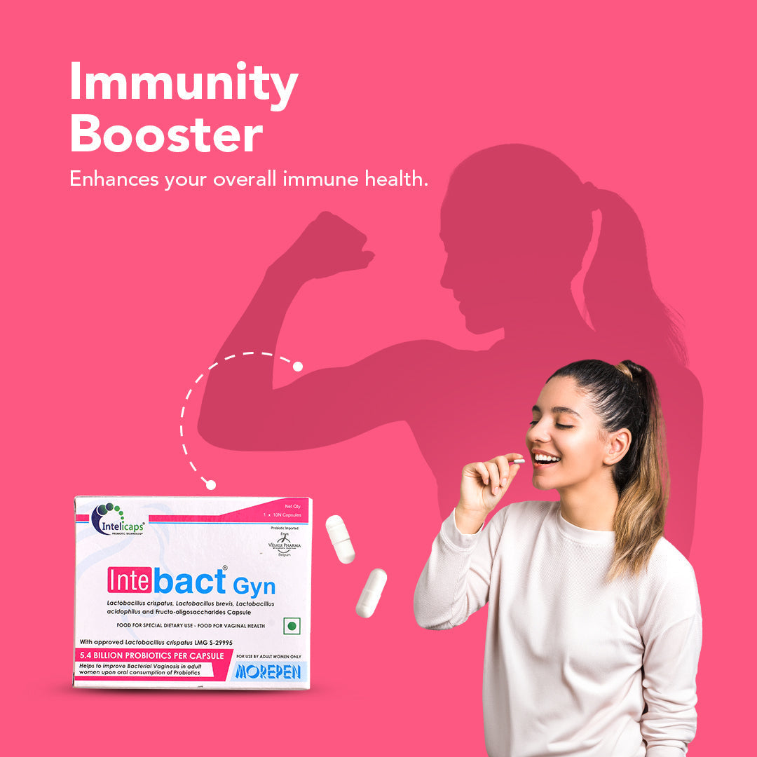 Dr Morpen Intebact Gyn Capsules | Swadesiicart