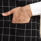 Even Apparels Men's Black Wool Waistcoat with Notched Lapel | Swadesiicart