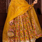 Pomcha Jaipur Mastani Cotton Anarkali Plazo Set | Swadesiicart