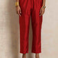 trueBrowns Gold Tissue Kurta Co-ord Set - Swadesiicart