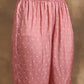 trueBrowns Light Mauve Bandhani Printed Silk Angrakha Kurta Pant Set | Swadesiicart