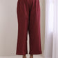 trueBrowns Ruby Wine Dobby Angrakha Pant Set | Swadesiicart