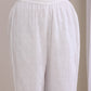 trueBrowns White Dobby Short Asymmetric Co-Ord Set - Swadesiicart