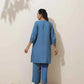 trueBrowns Blue Viscose Co-ord Set - Swadesiicart
