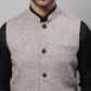 Even Apparels Men's Cream Pure Wool Nehru Jacket | Swadesiicart