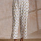 trueBrowns Multi Color Floral Booti Print Cotton V-Square Neck Co-Ord Set - Swadesiicart