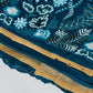 House of Panchhi Teal Net Sequins, Mirror And Thread Embroidery Lehenga Choli & Dupatta | Swadesiicart