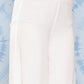 InWeave Women's White Strappy Set With White Red Round Motif Dupatta - Swadesiicart