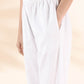 trueBrowns White Cotton Shirt Co-ord Set - Swadesiicart