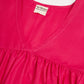 InWeave Women's Fuchsia Flared Kurta Palazzo Set - Swadesiicart