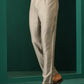 trueBrowns Men's Grey Silk Co-ord Set Yoke Detail - Swadesiicart