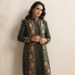 trueBrowns Green Kashmiri Woollen Jacket 3pc Set | Swadesiicart