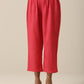 trueBrowns Bright Pink Slub Texture Baggy Sleeve Co-Ord Set - Swadesiicart