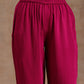 trueBrowns Pink Modal Satin Relax Co-ord Set - Swadesiicart