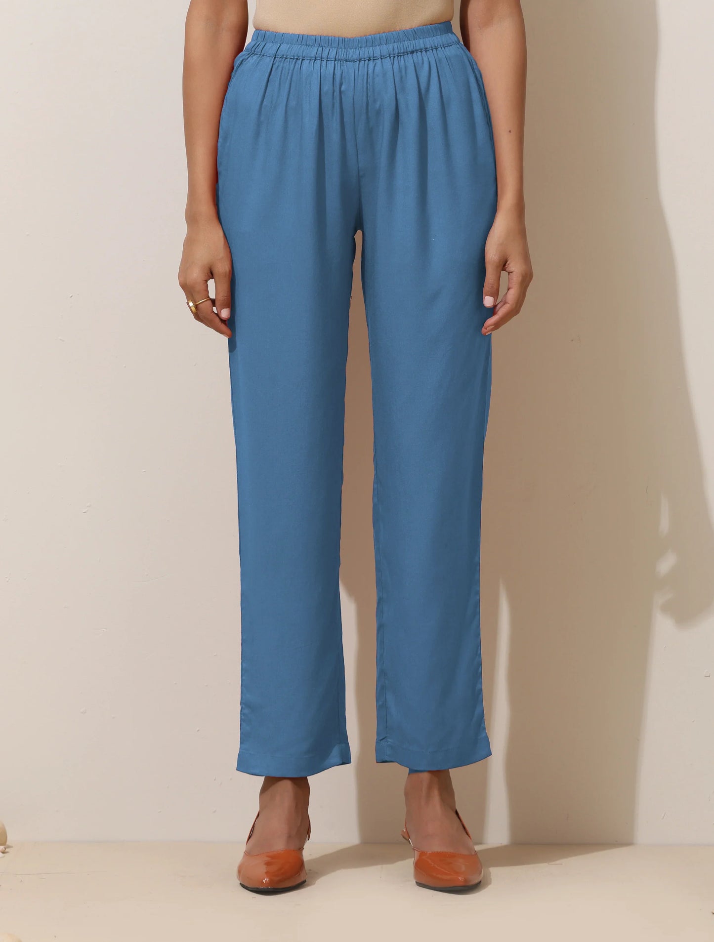 trueBrowns Blue Co-ord Set - Swadesiicart