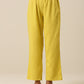 trueBrowns Lime Slub Textured Short Co-Ord Set - Swadesiicart