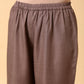 trueBrowns Cotton Linen Burnt Brown Boxy Fit Co-Ord Set - Swadesiicart