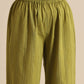 trueBrowns Green Dobby Sleeveless Co-Ord Set - Swadesiicart