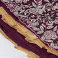 House of Panchhi Burgundy Pure Georgette Sequins And Thread Embroidery Lehenga Choli & Dupatta | Swadesiicart