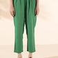 trueBrowns Green Cotton Long Kurta Pant Set | Swadesiicart