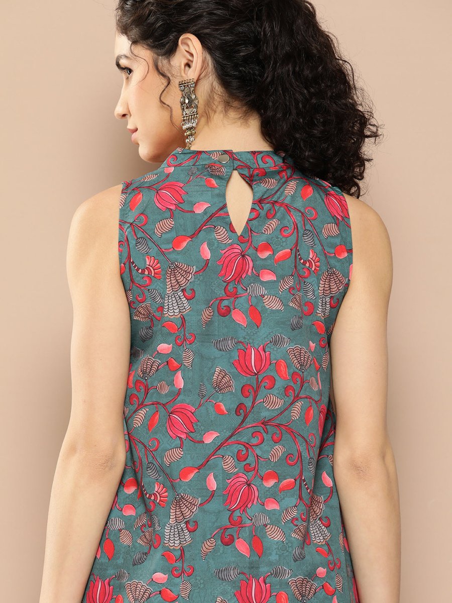 Ahalyaa Women Floral Printed Co-Ords - Swadesiicart