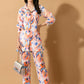 Myshka Women's Multi Printed Shirt With Trousers - Swadesiicart