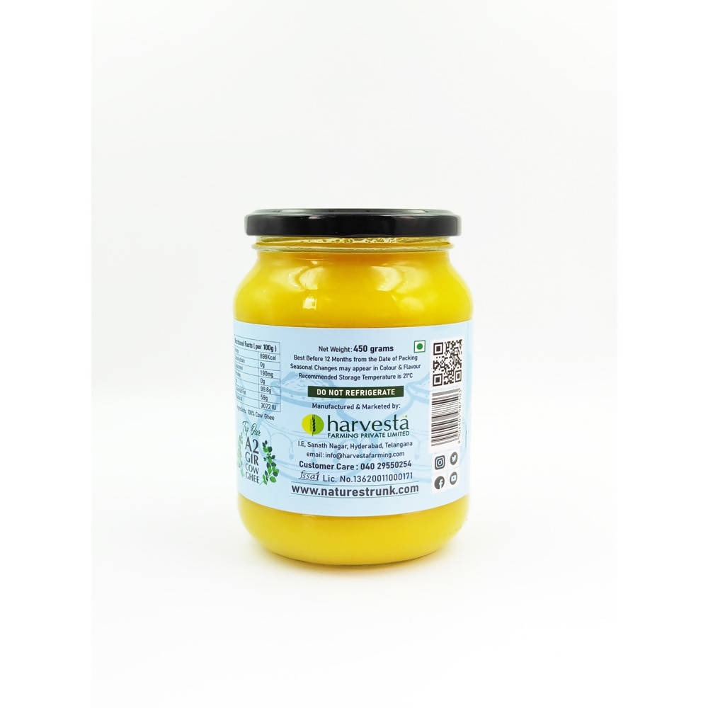 Nature's Trunk Cow Ghee | Made From Grass Fed Cow's Milk | Homemade & Certified Organic Ghee | Swadesiicart