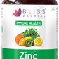 Bliss Welness Immune Health Zinc Vitamin C + Moringa Veg Tablet