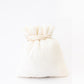 NR By Nidhi Rathi White Mirror Work Embroidered Potli Clutch - Swadesiicart