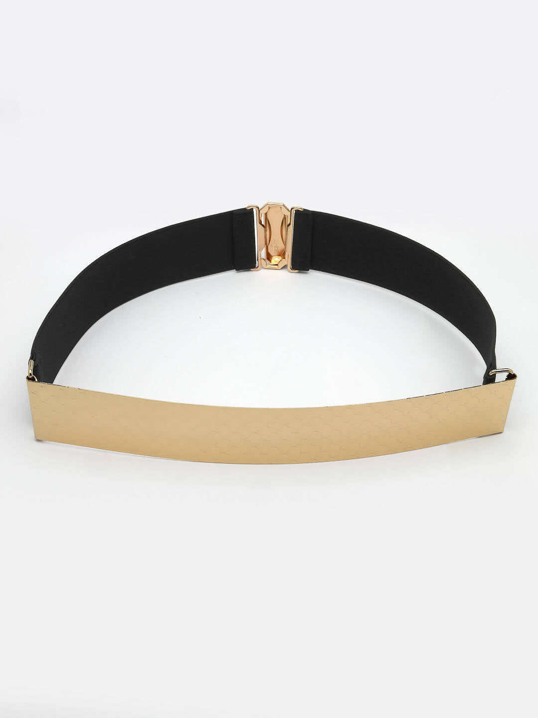 NVR Women Circular Gold-Polished Adjustable Broad Belt | Swadesiicart