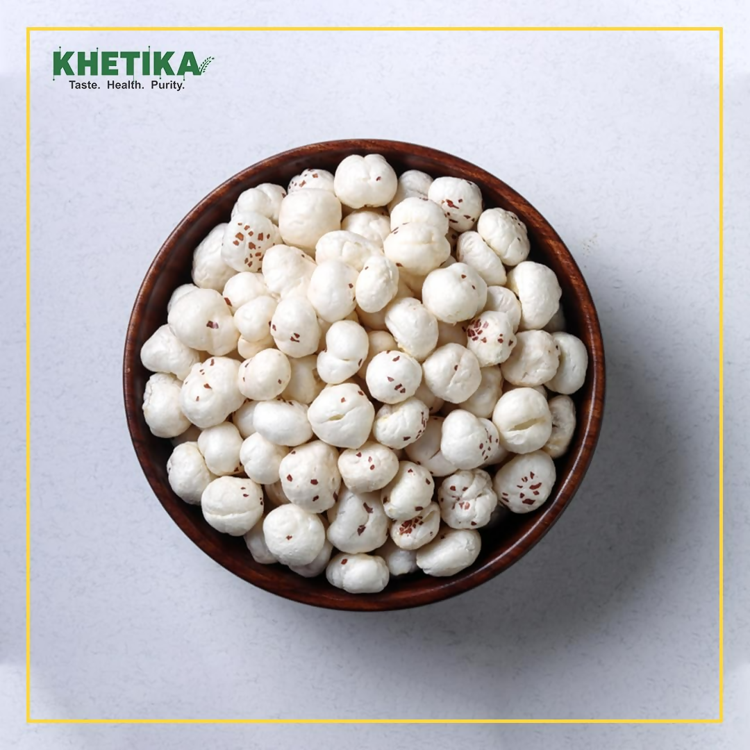 Khetika Premium Raw Phool Makhana - Swadesiicart
