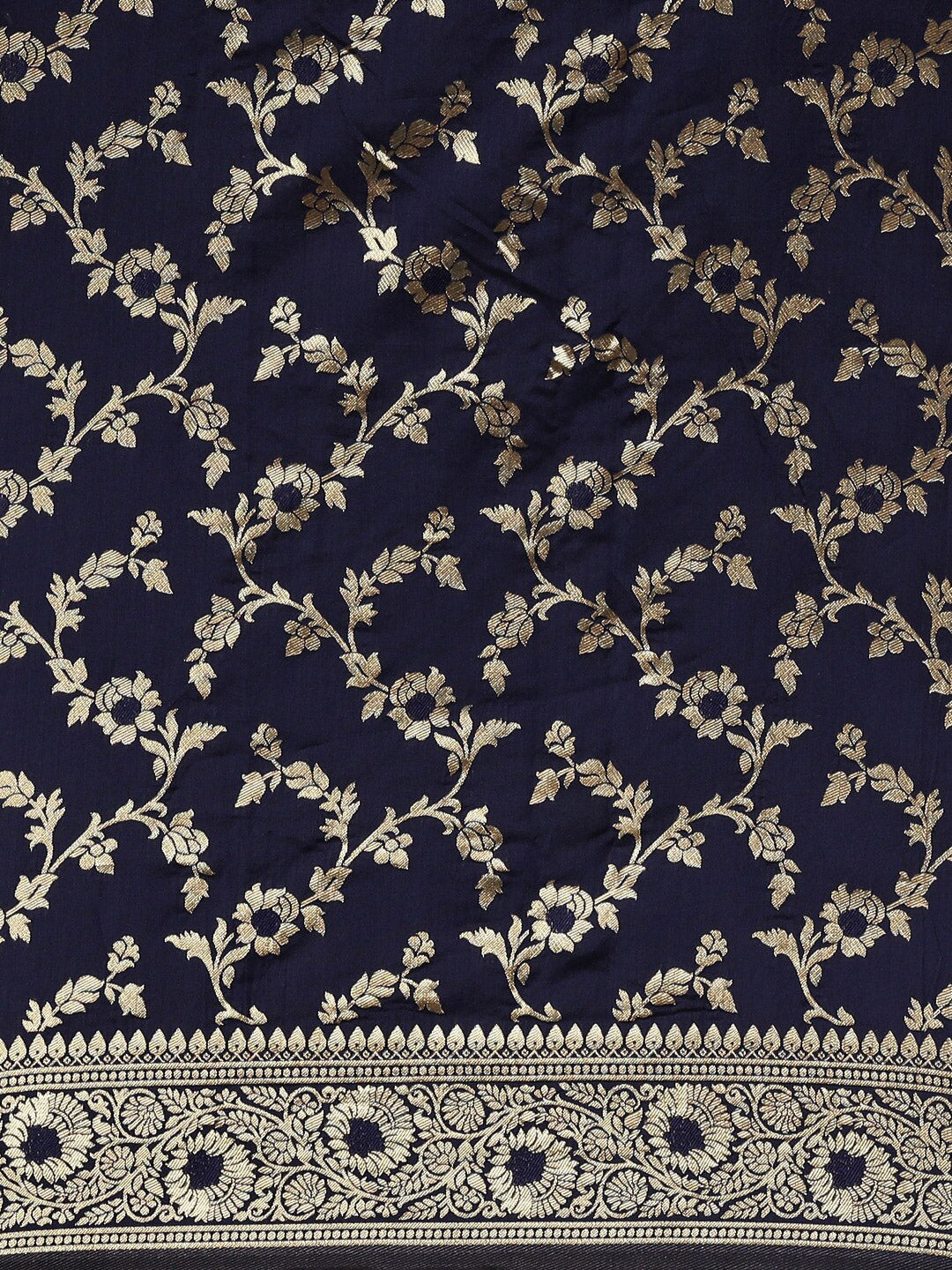 Kalini Ethnic Motifs Woven Design Zari Banarasi Saree | Swadesiicart