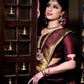 Kalini Woven Design Zari Banarasi Saree | Swadesiicart