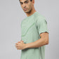 Alcis Men Anti-Static Slim-Fit Round Neck Swadesiicartnce Running T-Shirt | Swadesiicart