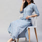 Kalini Floral Printed Notch Collar Kurta with Trousers - Swadesiicart