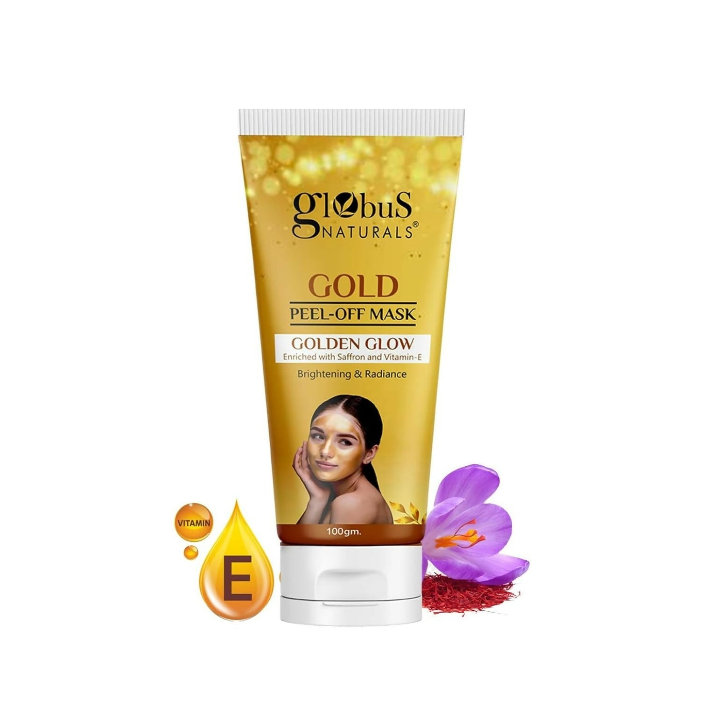 Globus Naturals Gold Peel Off Mask | Swadesiicart